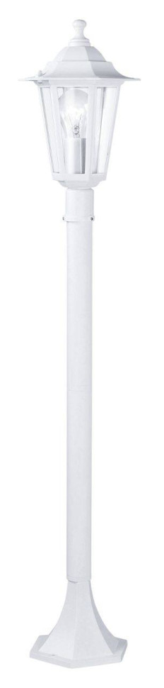 Уличный фонарный столб Eglo Laterna 4 22995, цвет белый - фото 1