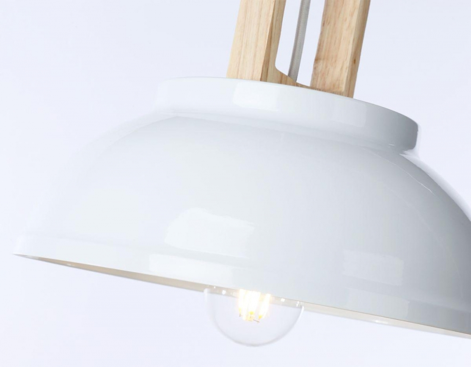 Подвесной светильник Ambrella light Traditional TR8190, цвет белый, светлое дерево - фото 2