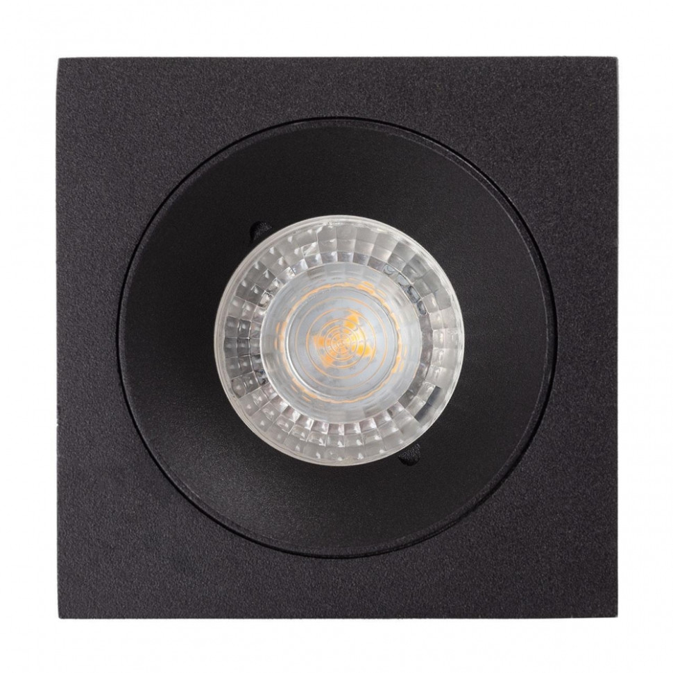 DK2025-BK Встраиваемый точечный светильник DENKIRS, цвет черный - фото 1