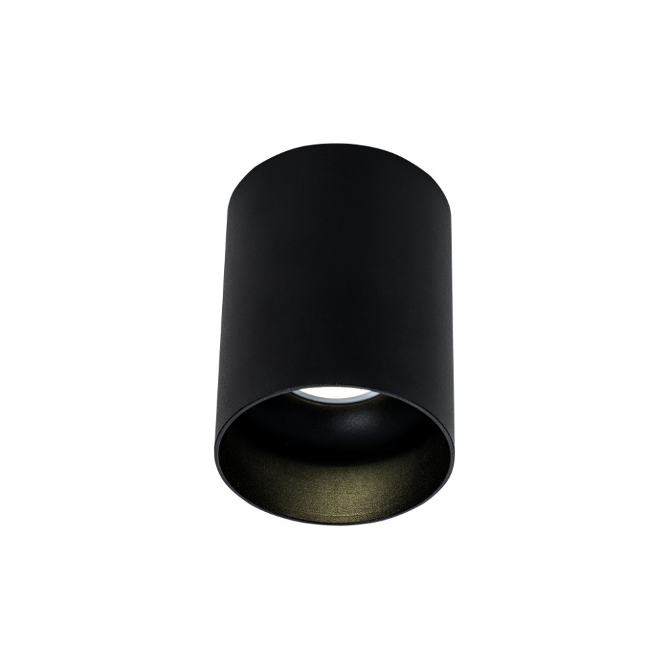 C014CL-01B Накладной точечный светильник Maytoni Alfa, цвет черный матовый - фото 1