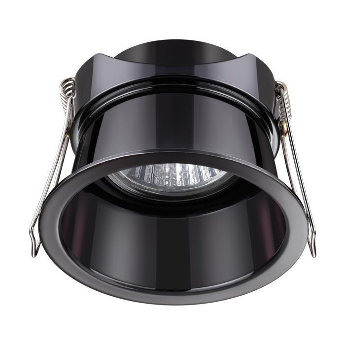 Точечный светильник с лампочкой Novotech 370449+Lamps, цвет черный 370449+Lamps - фото 2