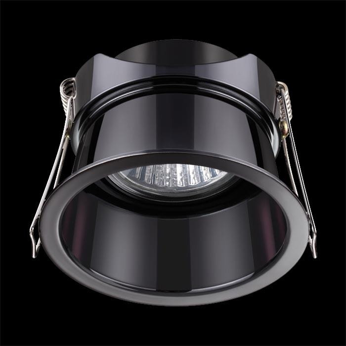 Точечный светильник с лампочкой Novotech 370449+Lamps, цвет черный 370449+Lamps - фото 3