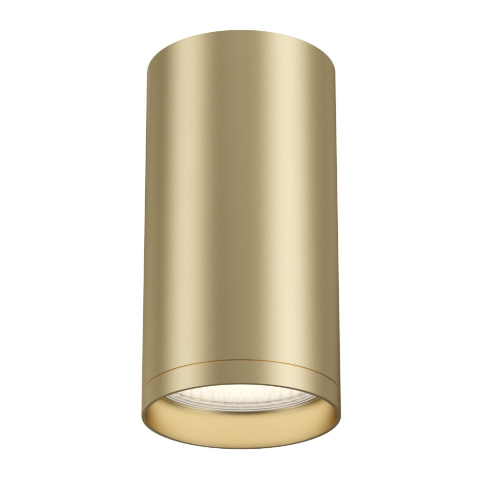 Потолочный накладной светодиодный светильник Maytoni Technical Focus s C052CL-01MG, цвет матовое золото - фото 1