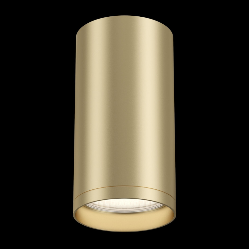 Потолочный накладной светодиодный светильник Maytoni Technical Focus s C052CL-01MG, цвет матовое золото - фото 2