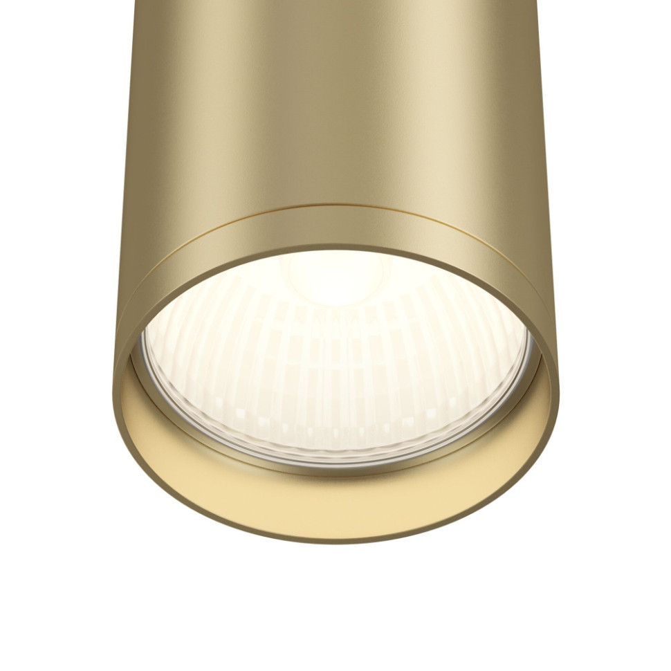 Потолочный накладной светодиодный светильник Maytoni Technical Focus s C052CL-01MG, цвет матовое золото - фото 3