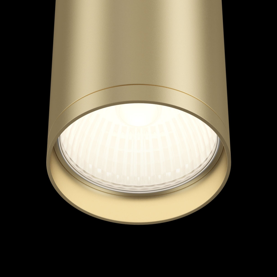 Потолочный накладной светодиодный светильник Maytoni Technical Focus s C052CL-01MG, цвет матовое золото - фото 4