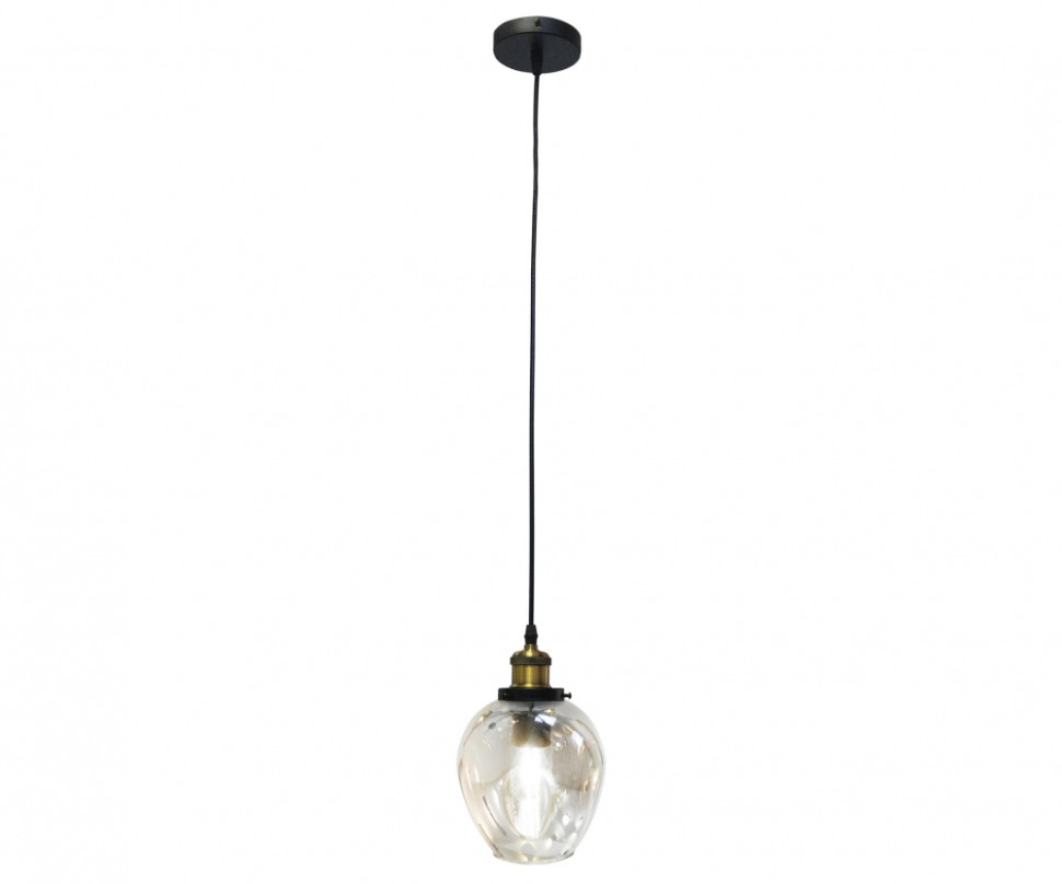 07512-1а,21 Подвесной светильник Kink Light Нисса 18110, цвет черный - фото 1