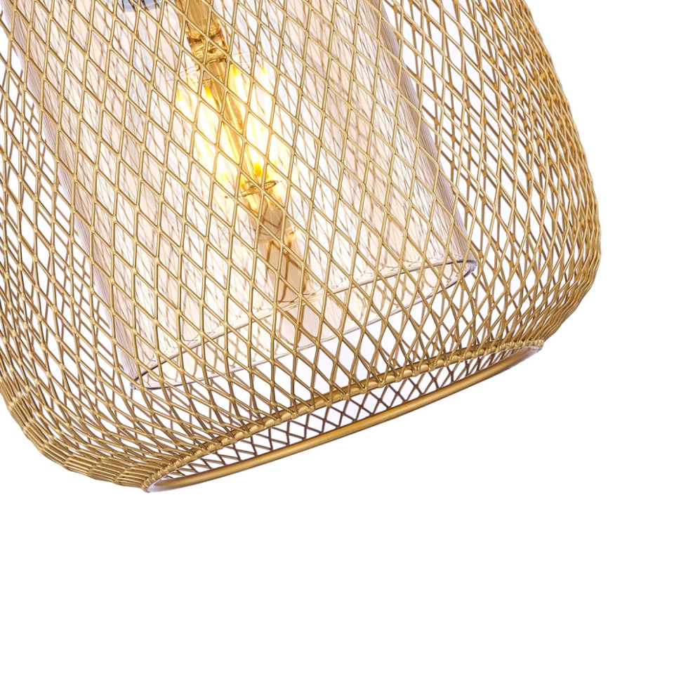 Подвесной светильник F-Promo Galler 4348-1P, цвет матовое золото - фото 3