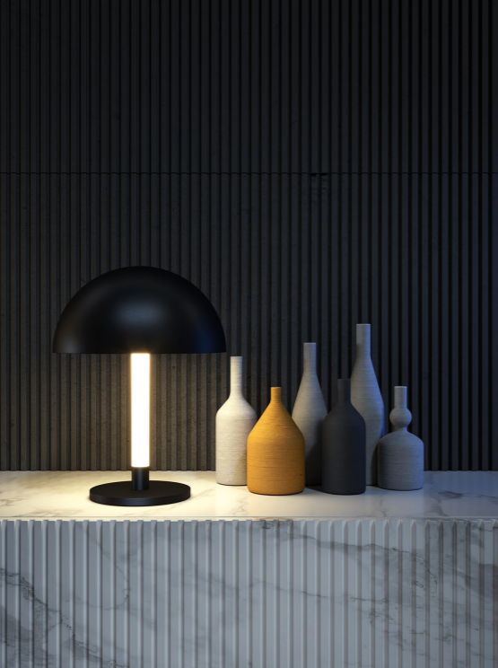 Настольная светодиодная лампа Maytoni Table & Floor Ray Z012TL-L8B3K, цвет чёрный - фото 2