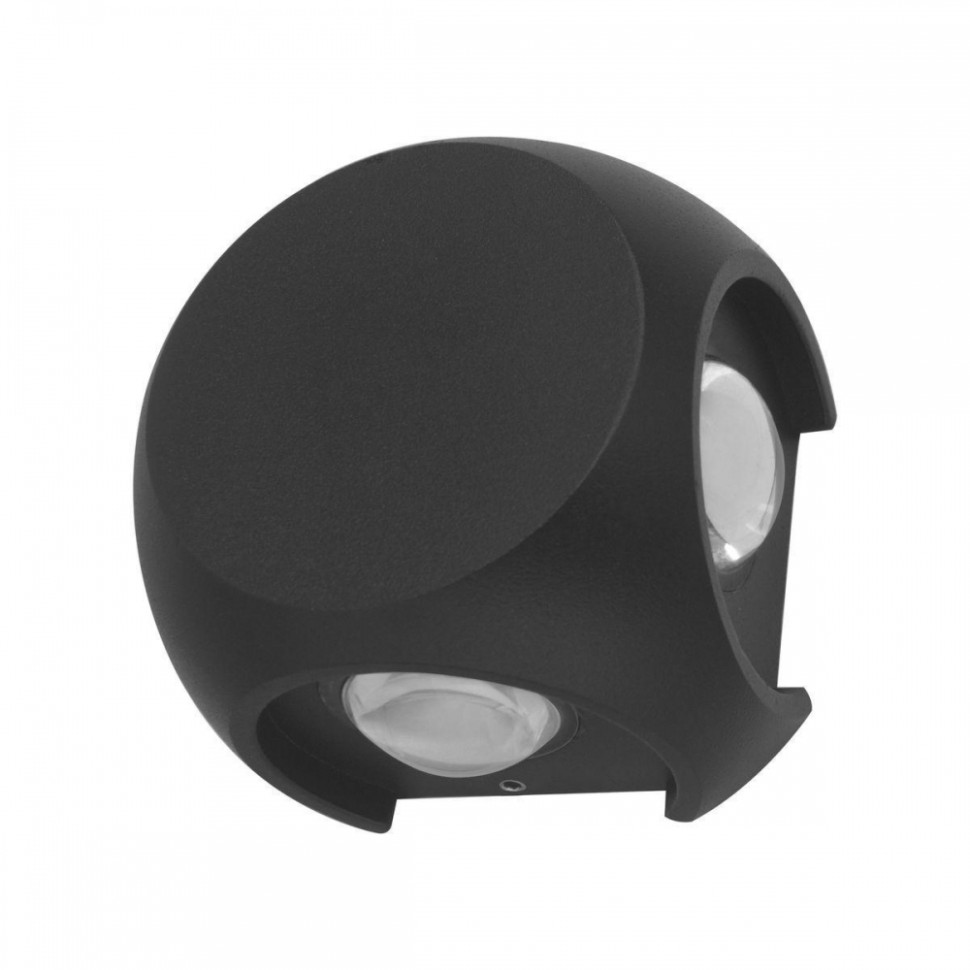 Уличный настенный светильник ST Luce Volti SL9505.401.01, цвет черный