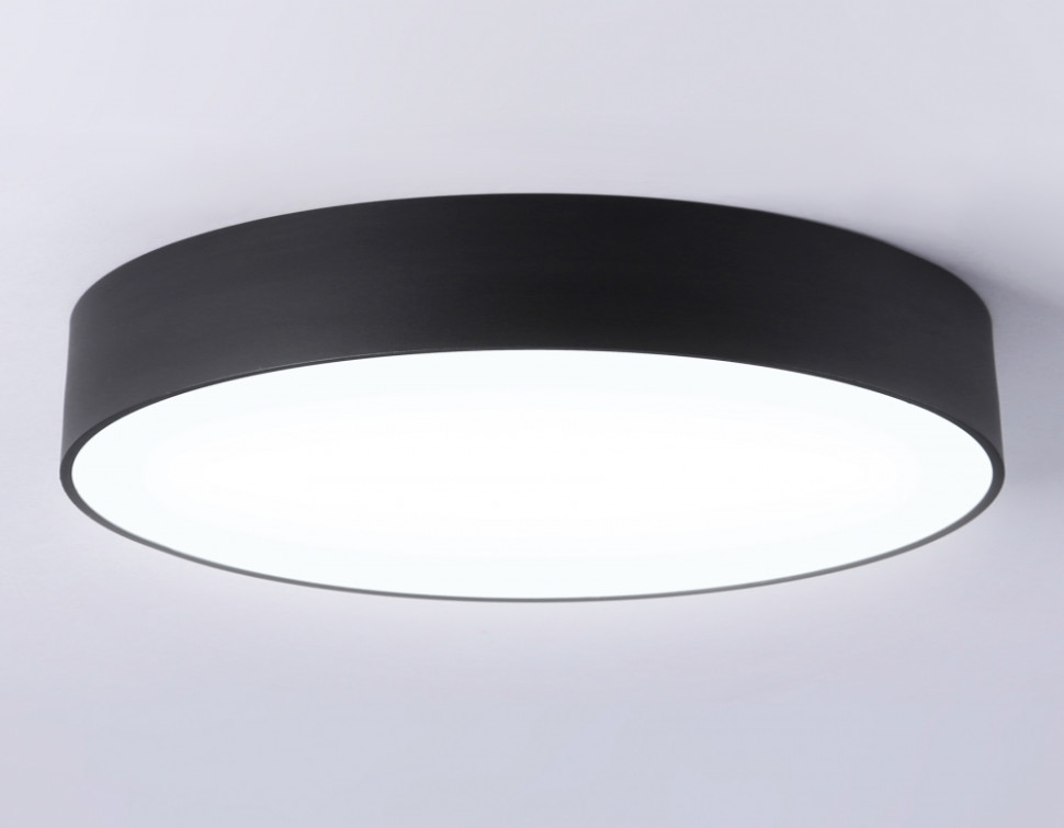 Потолочный светодиодный светильник Ambrella light ORBITAL Air AlumFV5534, цвет черный - фото 2