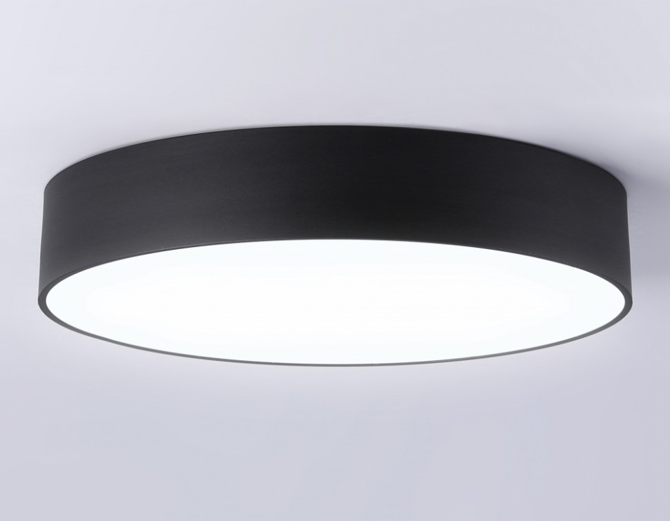 Потолочный светодиодный светильник Ambrella light ORBITAL Air AlumFV5534, цвет черный - фото 3
