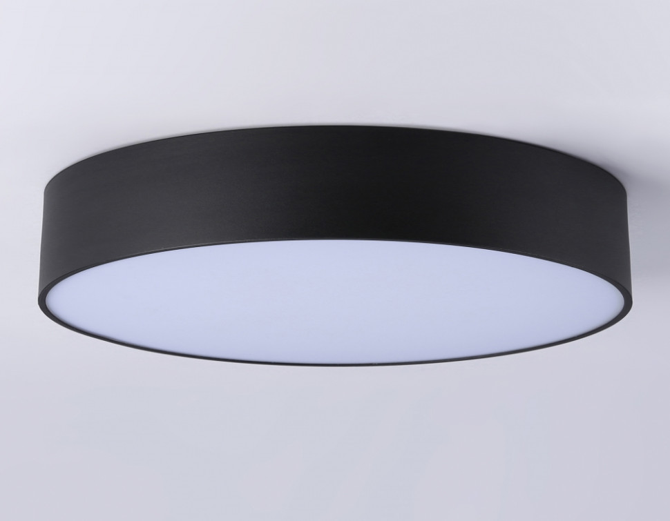 Потолочный светодиодный светильник Ambrella light ORBITAL Air AlumFV5534, цвет черный - фото 4