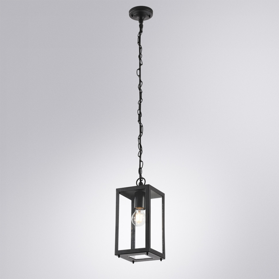 Уличный подвесной светильник с лампочками. Комплект от Lustrof. №444916-616337, цвет черный - фото 4