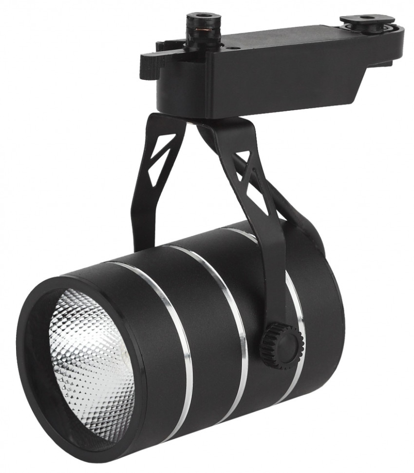 Однофазный LED светильник 10W 4000К для трека Trek Эра TR3 - 10 BK (Б0032109), цвет черный - фото 1