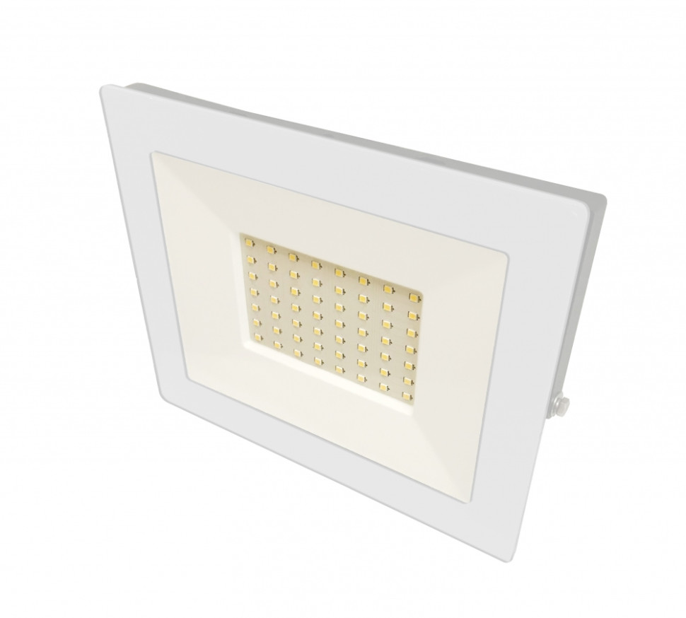 Уличный светодиодный прожектор Ultraflash LFL-3001 C01 белый (LED SMD, 30 Вт, 230В, 6500К) 14129 кпб луара белый р 2 0 сп
