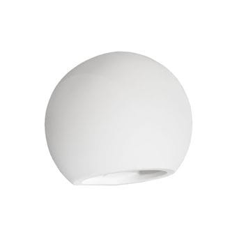 CBB-007 Гипсовый настенный светильник Точка Света, цвет белый - фото 1