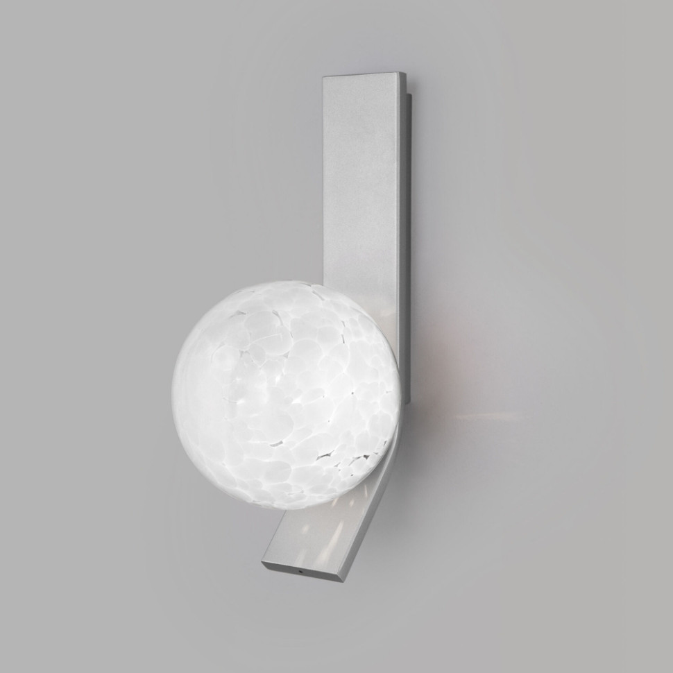 Настенный светильник Luxor Eurosvet 40019/1 серебро праздничный занавес голография 100 × 200 см серебро