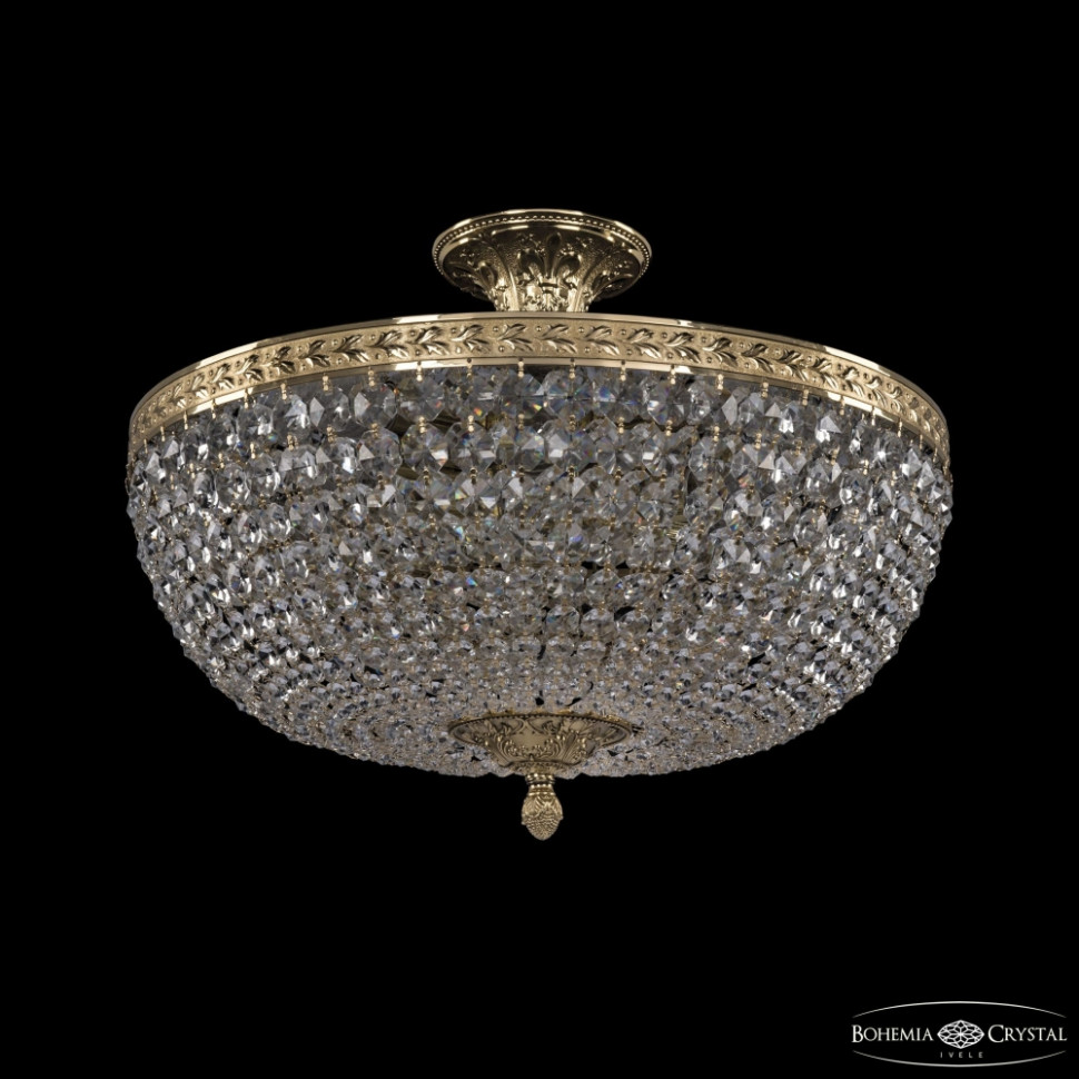 Люстра потолочная Bohemia Ivele Crystal 19151/45IV G C1 потолочная люстра crystal lux sergio pl8 gold