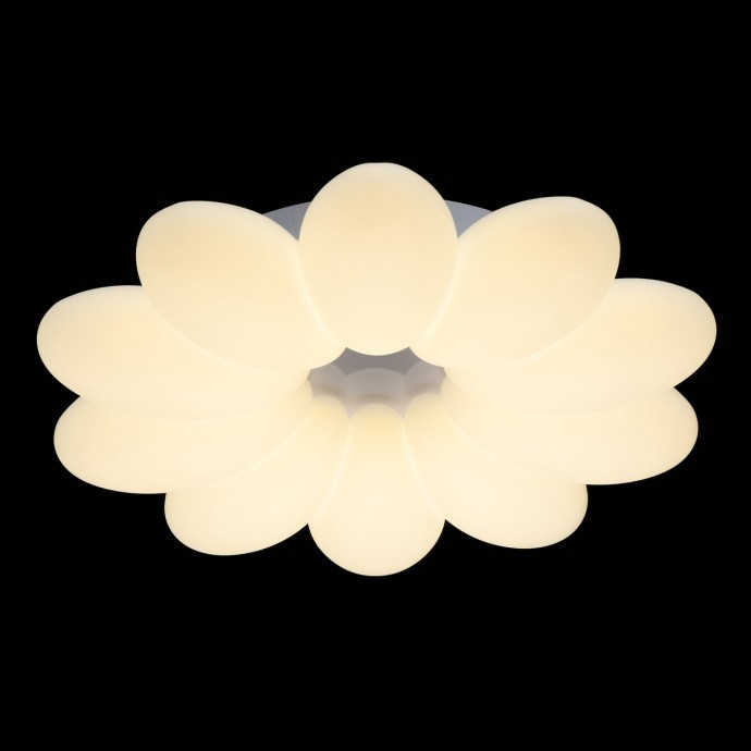 Потолочная светодиодная люстра с пультом ДУ De Markt Мадлен 424012301, цвет белый - фото 3