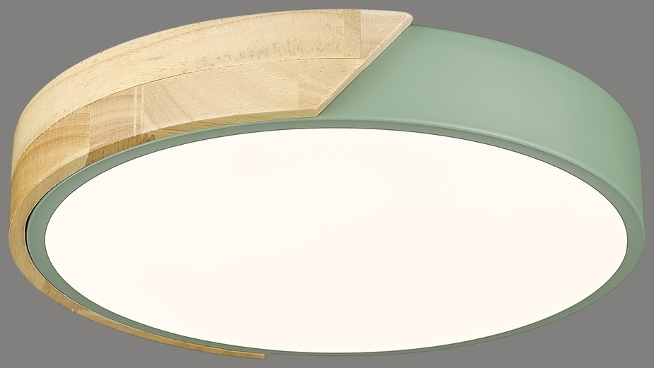 Потолочный светильник Velante 445-407-01, цвет зеленый - фото 1