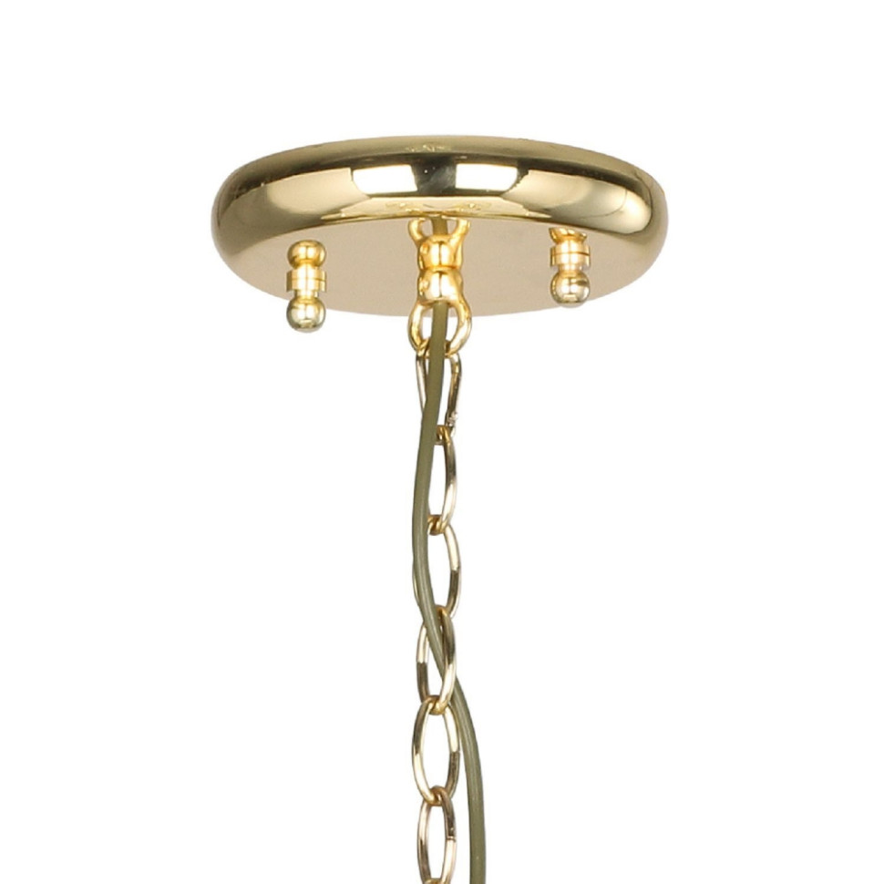 Люстра с лампочками, подвесная, комплект от Lustrof. №178893-617201, цвет золото - фото 4