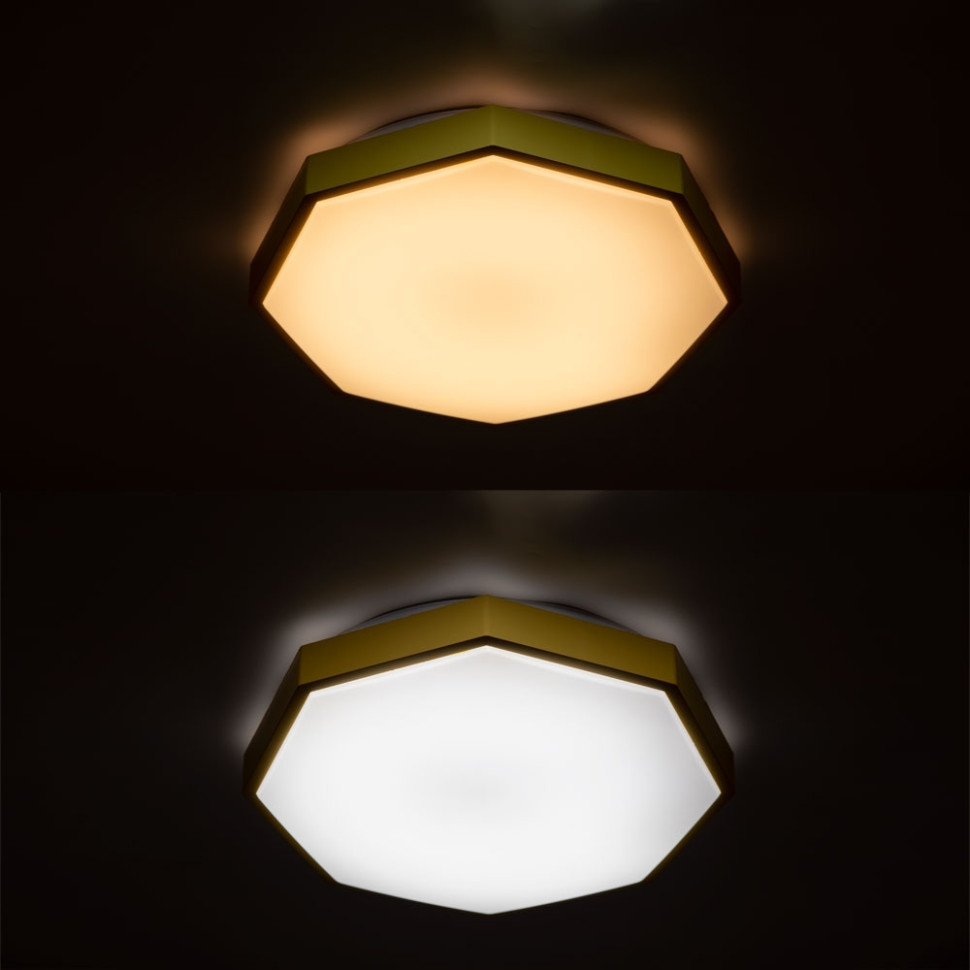 Потолочный светодиодный светильник Arte Lamp Kant A2659PL-1YL, цвет белый - фото 3