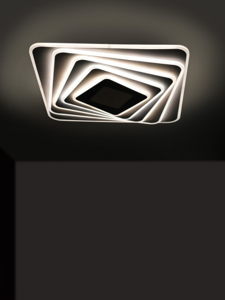 Потолочная светодиодная люстра с управлением Wi-Fi Camelion LCL-1012 (14620), цвет белый - фото 4
