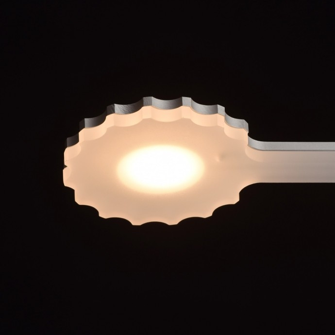 Подвесной светодиодный светильник De Markt Ральф 675013005, цвет хром - фото 4