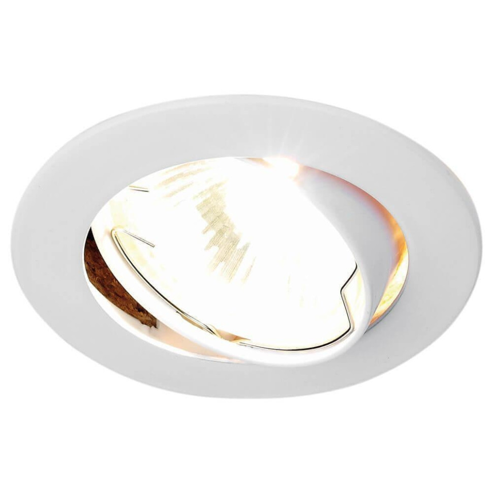 104S WH Встраиваемый светильник Ambrella light Classic, цвет белый - фото 1
