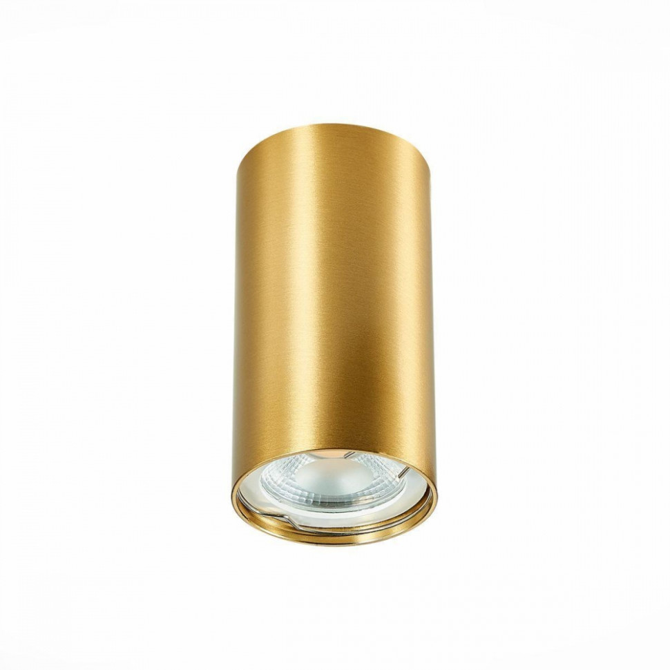 Накладной светодиодный светильник ST Luce ST110.207.01, цвет золотистый - фото 1