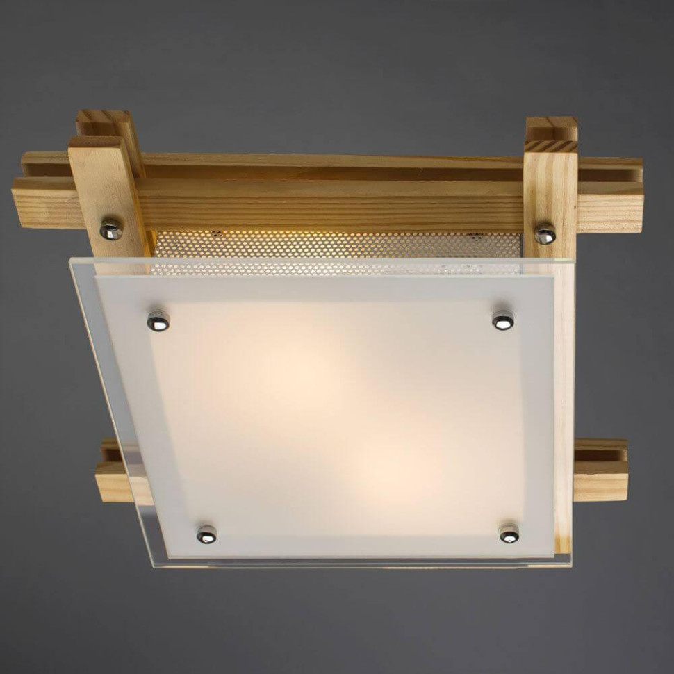 Потолочный светильник с лампочками. Комплект от Lustrof. №35218-616127, цвет коричневый - фото 2