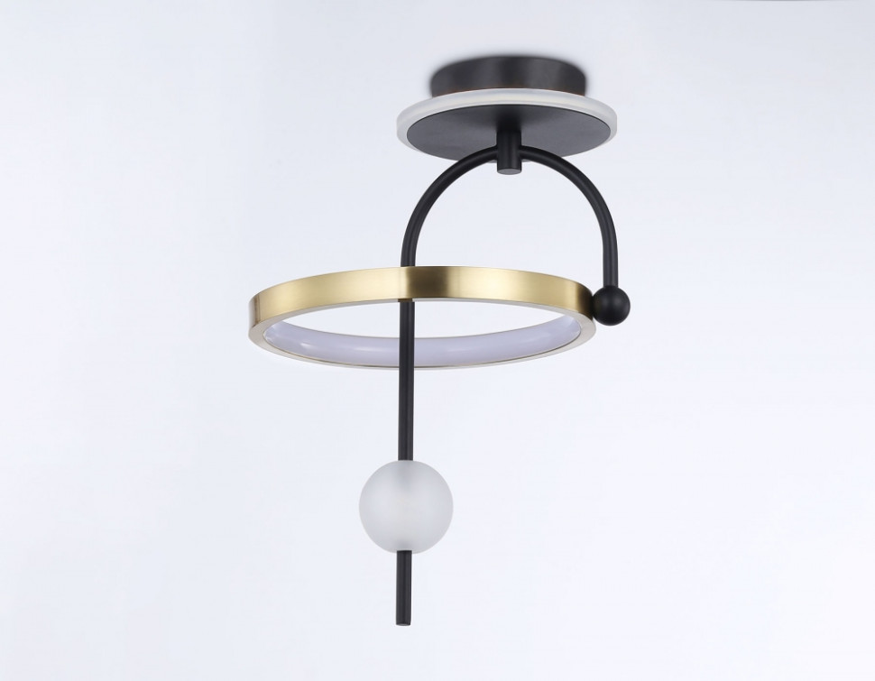 Потолочный светодиодный светильник Ambrella light COMFORT FL66424, цвет черный - фото 2