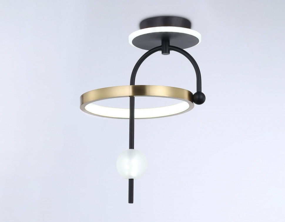 Потолочный светодиодный светильник Ambrella light COMFORT FL66424, цвет черный - фото 3