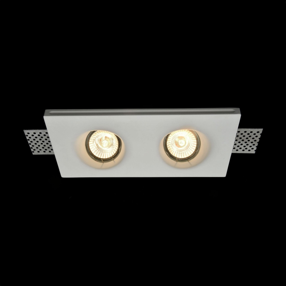 DL002-1-02-W Встраиваемый светильник Maytoni Gyps коннектор maytoni accessorises tra005cx 31b