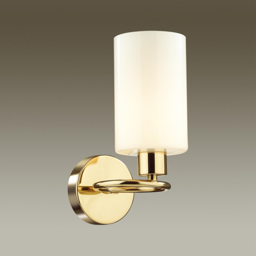 Бра со светодиодной лампочкой E14, комплект от Lustrof. №294397-627289, цвет золотой - фото 3