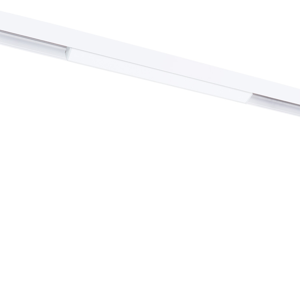 Трековый светильник 12W 3000К для магнитного шинопровода Arte Lamp LINEA A4642PL-1WH, цвет белый - фото 2