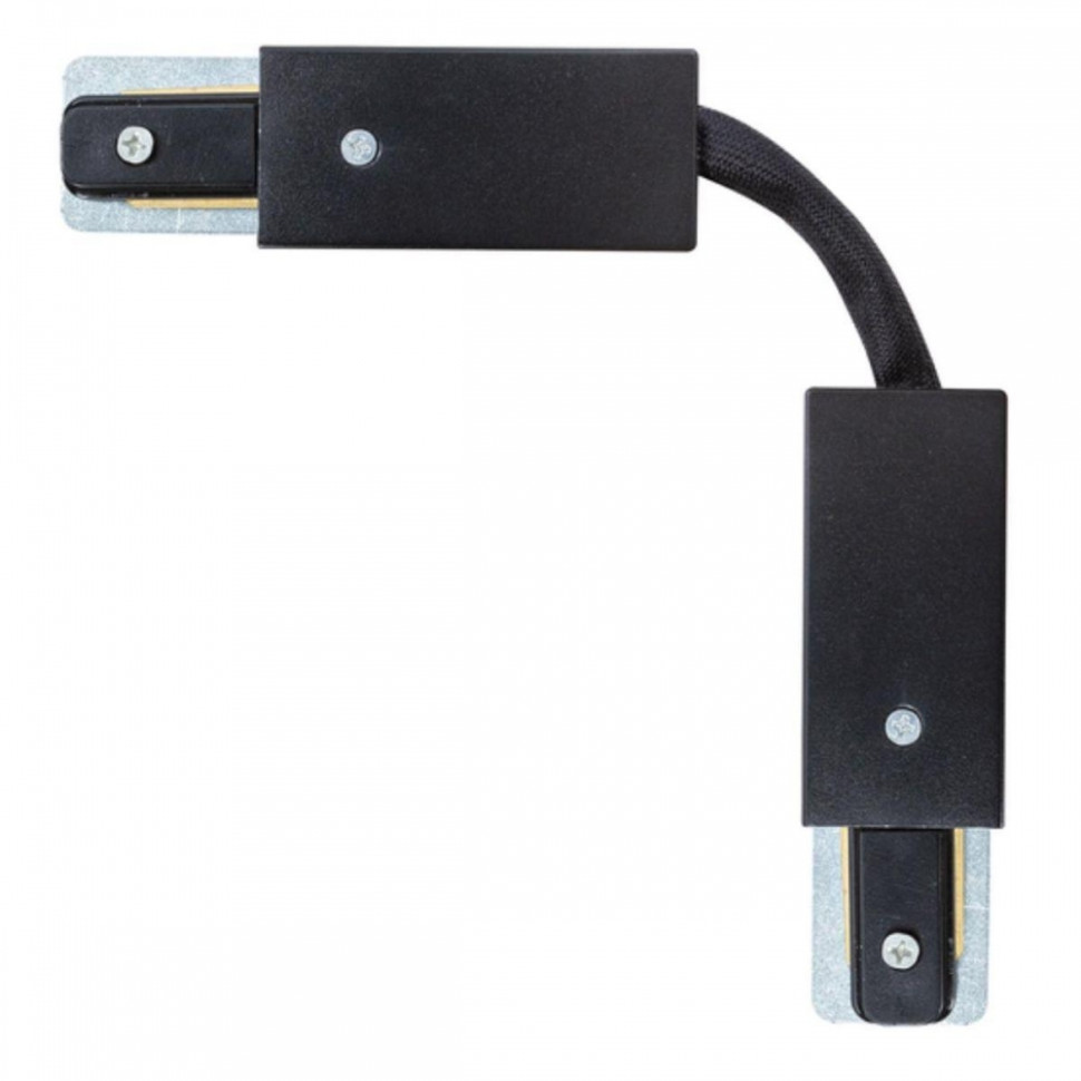 Коннектор гибкий для однофазного шинопровода Arte Lamp Track Accessories A150206F автотрек flash track гибкий светится в темноте 248 см 181 деталь