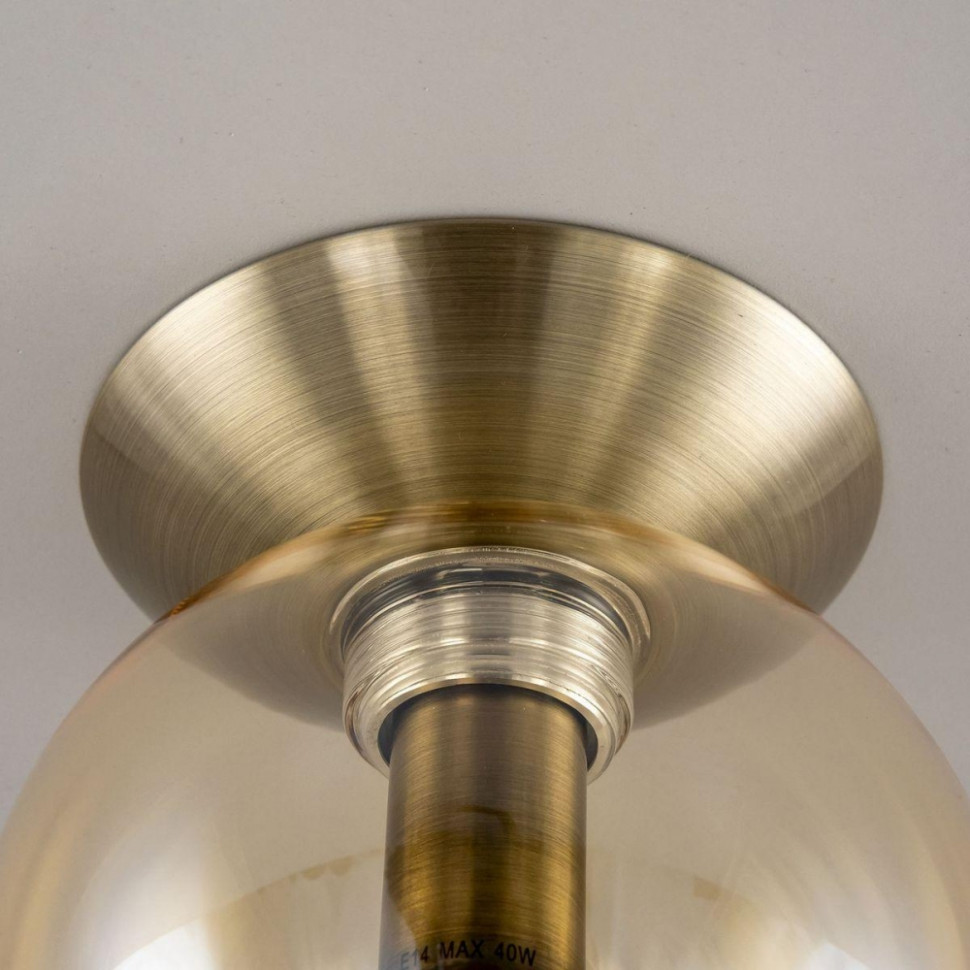 Настенно-потолочный светильник Citilux Томми CL102513, цвет бронза - фото 4