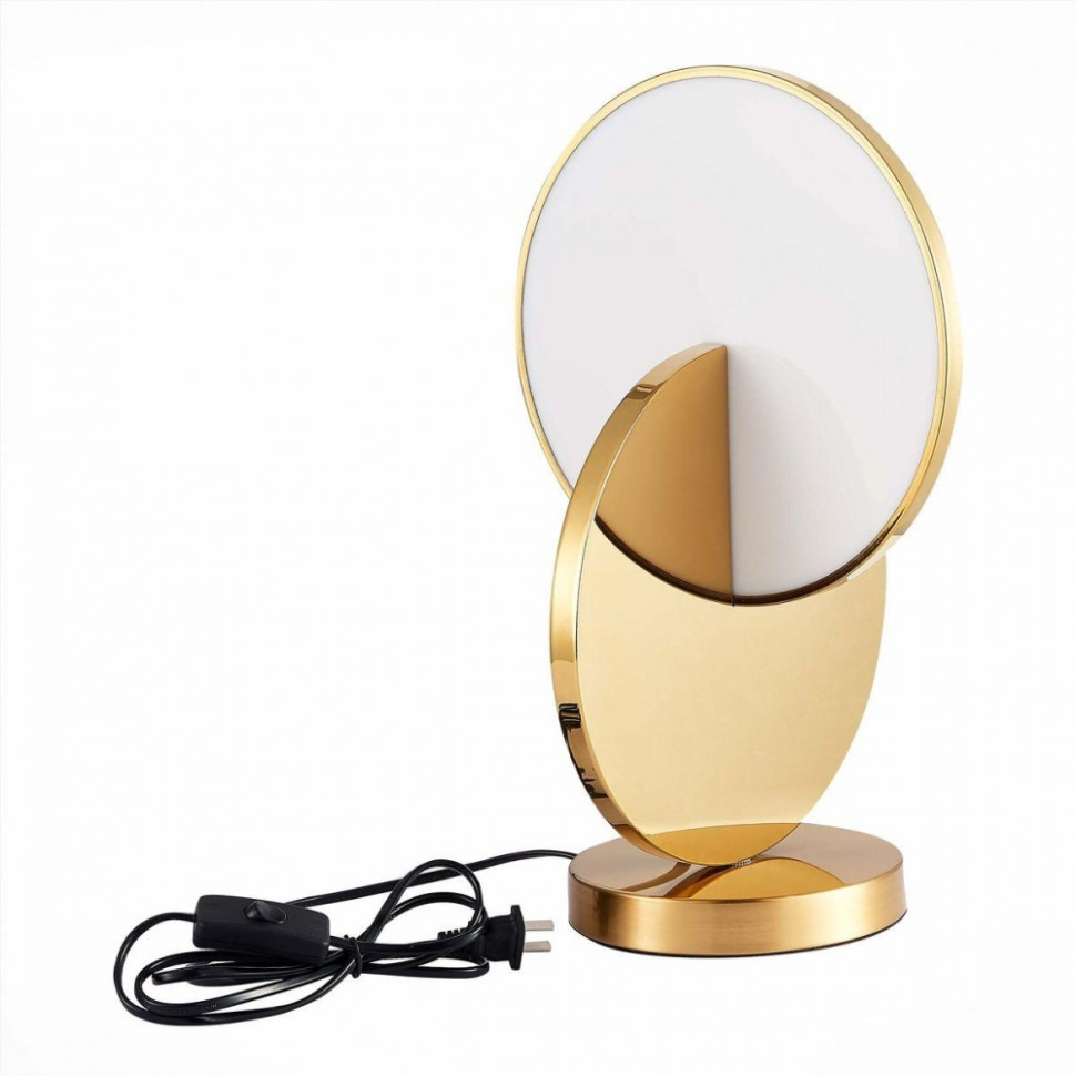 Настольная лампа ST Luce Eclisse SL6107.204.01, цвет золотой - фото 3