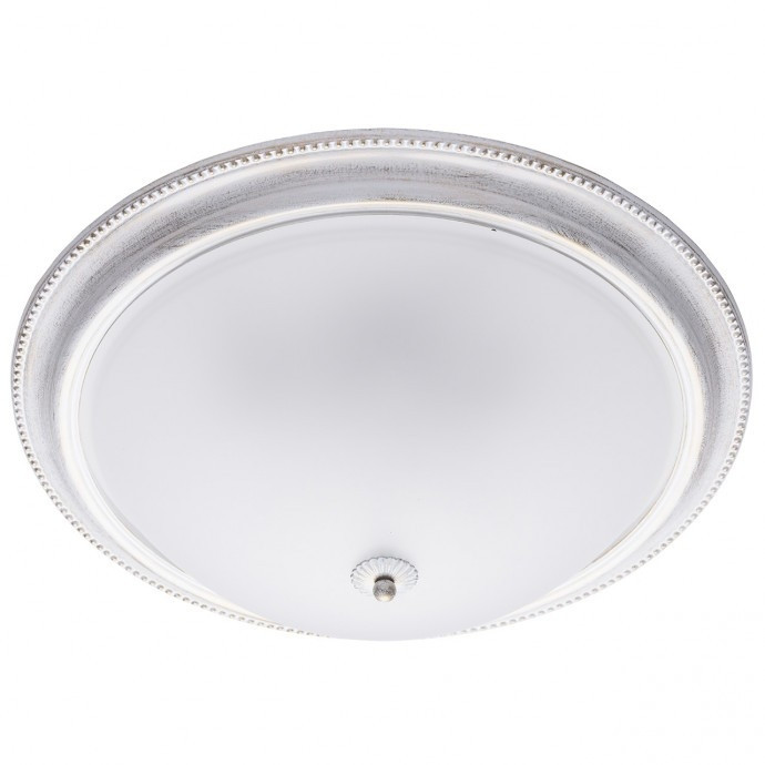 Потолочная люстра со светодиодными лампочками E27, комплект от Lustrof. №36070-673941, цвет белый с золотой патиной - фото 1