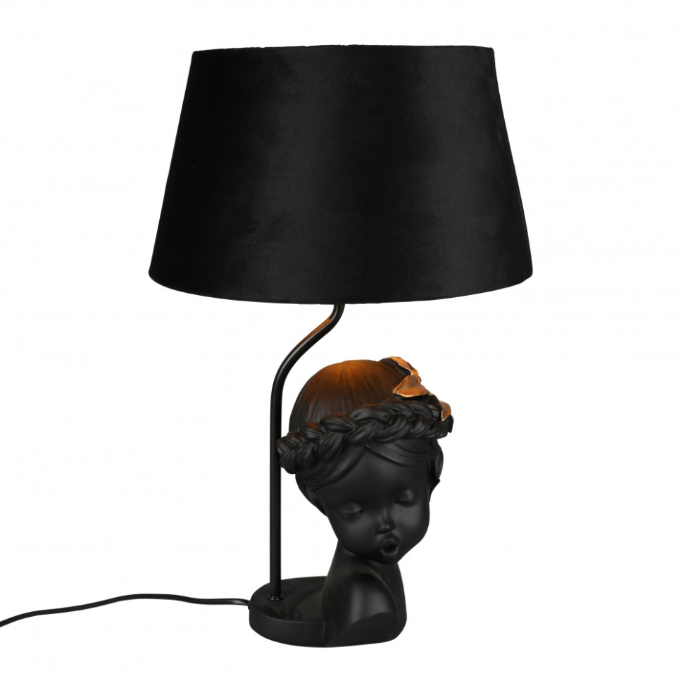 Настольная лампа Omnilux Arre OML-10704-01, цвет черный - фото 1