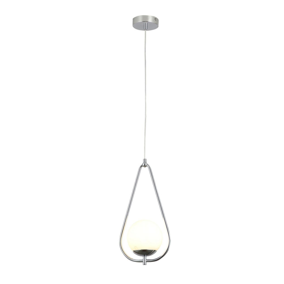 Светильник подвесной с лампочками, комплект от Lustrof. № 315206-617624, цвет хром - фото 1