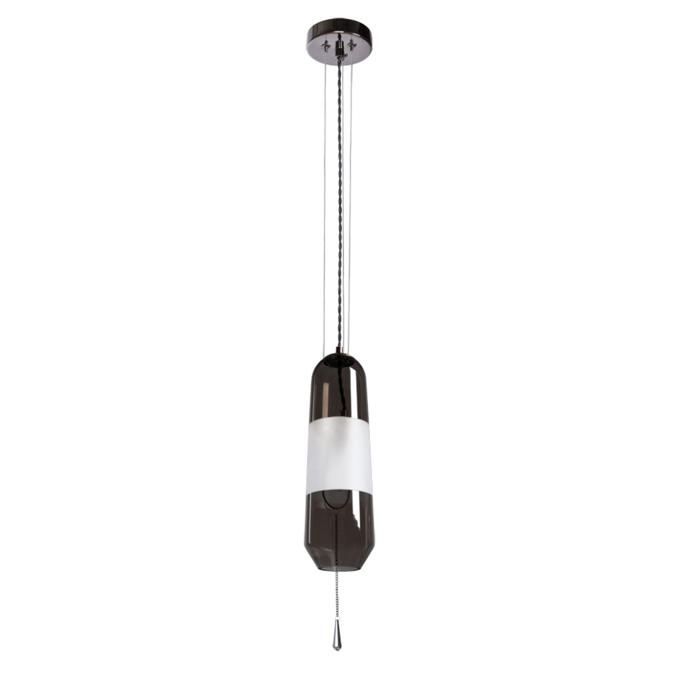 Подвесной светильник со светодиодными лампочками E14 , комплект от Lustrof. №282210-622913, цвет хром - фото 1