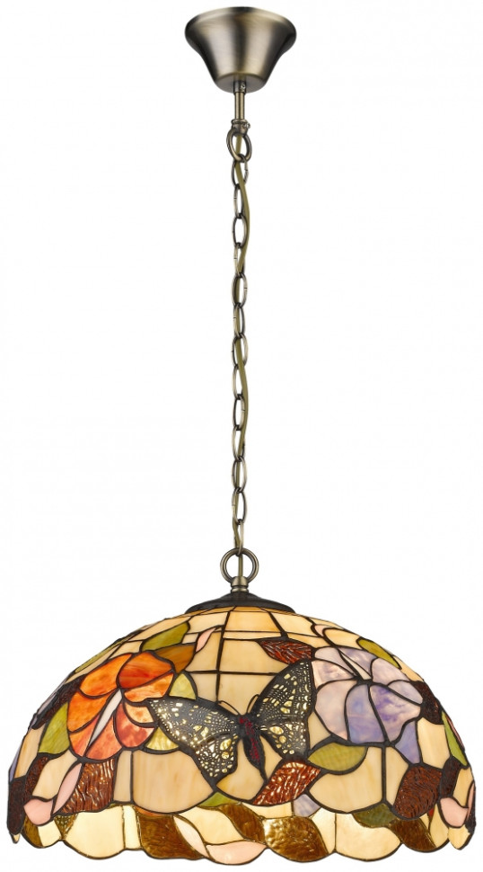 Светильник подвесной в стиле тиффани со светодиодными лампами E27, комплект от Lustrof. №150537-623412