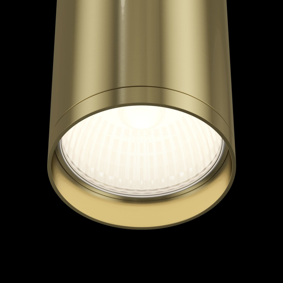 Накладной светильник Maytoni Technicall Focus s C052CL-01BS, цвет латунь - фото 4