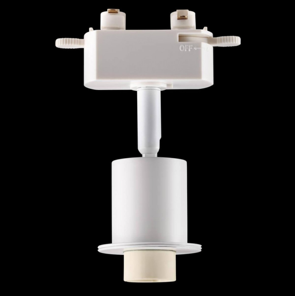 Однофазный светильник для шинопровода с лампочкой Novotech 370517+Lamps, цвет белый 370517+Lamps - фото 3