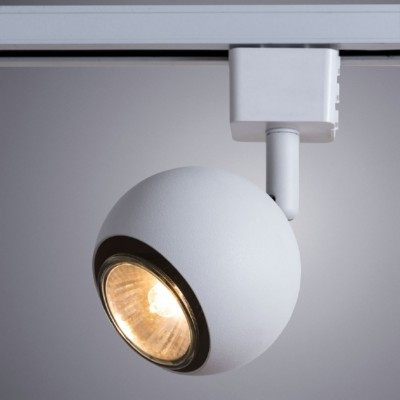 Однофазный светильник для трека Arte Lamp Brad A6253PL-1WH подвесная люстра arte lamp alice a3579sp 3ab