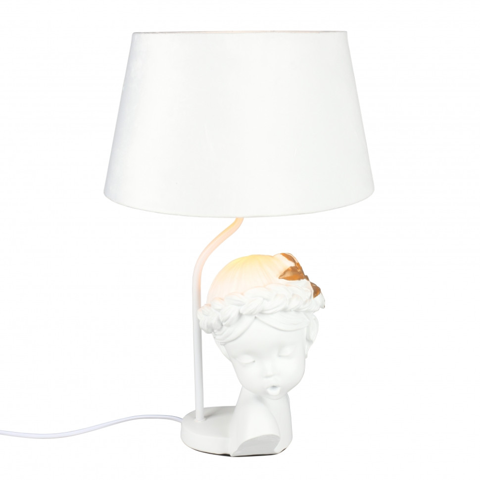 Настольная лампа Omnilux Arre OML-10714-01, цвет белый - фото 1