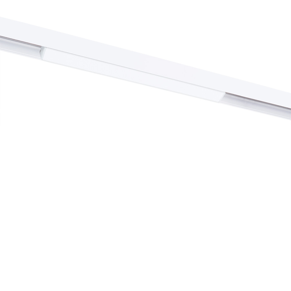 Трековый светильник 12W 4000К для магнитного шинопровода Arte Lamp LINEA A4632PL-1WH, цвет белый - фото 1